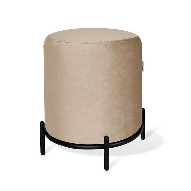 Пуф Sheffilton SHT-B6 ванильный крем/черный муар 3246784203 изображение 1 Пуф Sheffilton SHT-B6 ванильный крем/черный муар 3246784203 Фото № 1