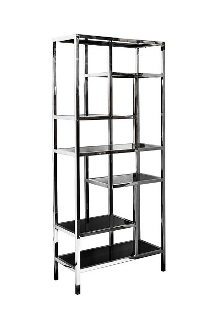 Стеллаж Garda Decor 46AS-SH1076-Silver изображение 4 Стеллаж Garda Decor 46AS-SH1076-Silver Фото № 4