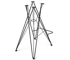 Барный стул Sheffilton SHT-ST39/S66 пыльная роза/черный муар 4316279701 3