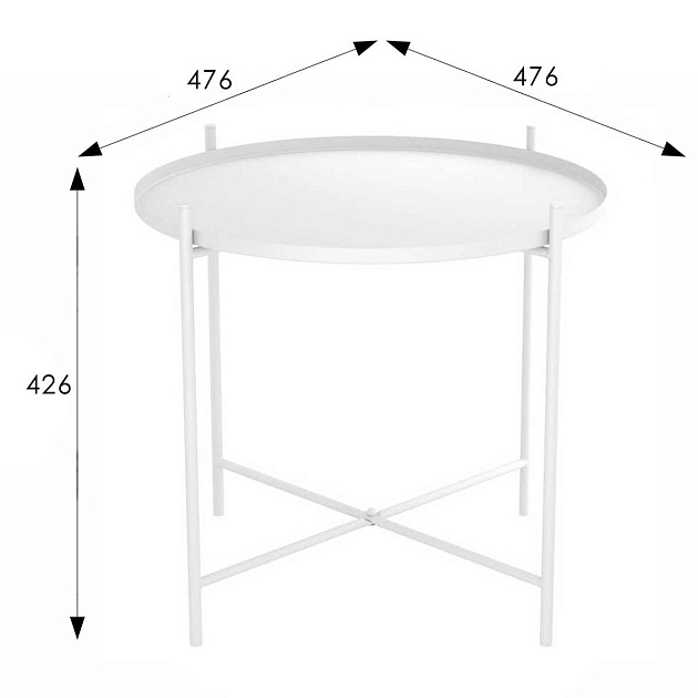 Кофейный стол Мебелик SHT-CT8-2 008662 изображение 3 Кофейный стол Мебелик SHT-CT8-2 008662 Фото № 3