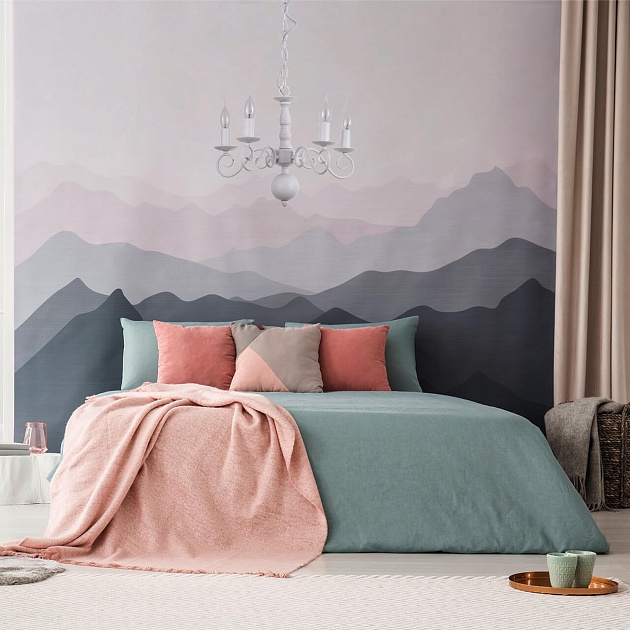 Подвесная люстра Arte Lamp A1129LM-5WH Фото № 5