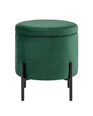Пуф Stool Group Грейс велюр зелёный vd-grays-b19 1