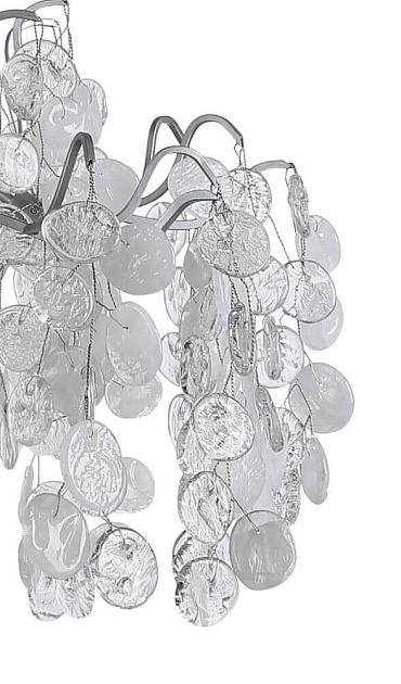 Потолочная люстра Crystal Lux Tenerife PL8 Silver Фото № 3