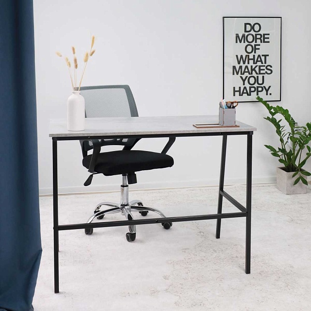 Письменный стол AksHome Ruby бетон, лдсп 80040 Фото № 5