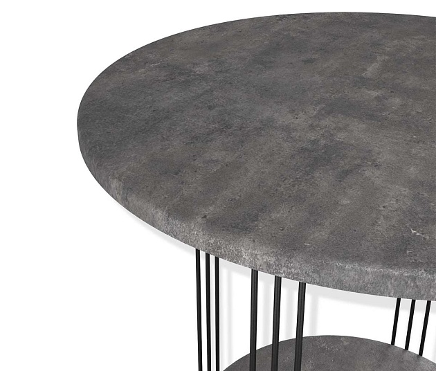 Кофейный стол Sheffilton SHT-CT32 черный муар/мокрый асфальт 9066615101 Фото № 2