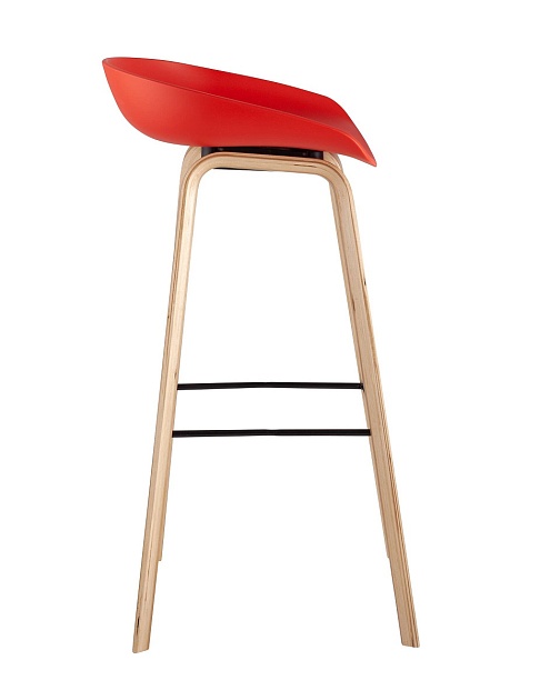 Барный стул Stool Group LIBRA красный деревян. ножки 8319 RED изображение 2 Барный стул Stool Group LIBRA красный деревян. ножки 8319 RED Фото № 2