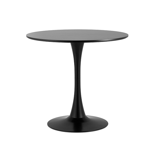 Кухонный стол Stool Group Tulip D80 черный УТ000036057 Фото № 1