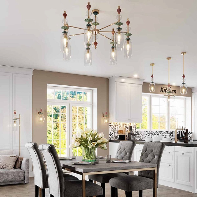 Бра Odeon Light Classic Bizet 4855/1WA изображение 3 Бра Odeon Light Classic Bizet 4855/1WA Фото № 3