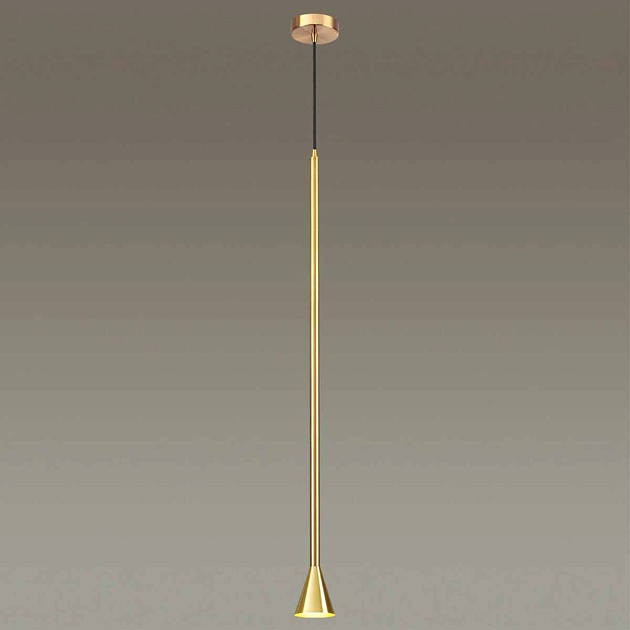 Подвесной светильник Odeon Light Hightech Pipa 3884/1G изображение 3 Подвесной светильник Odeon Light Hightech Pipa 3884/1G Фото № 3