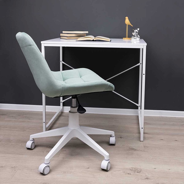 Письменный стол AksHome Opal белый, лдсп 80049 Фото № 10