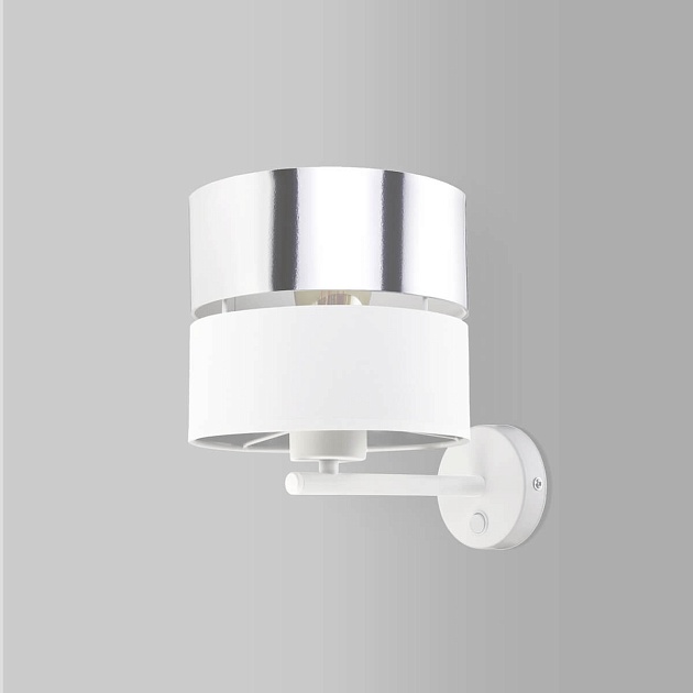 Бра TK Lighting 4175 Hilton Silver Фото № 1