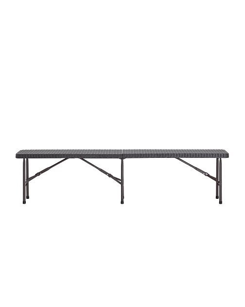 Складная скамья Stool Group 182х28х43см коричневая TZD183 Фото № 2