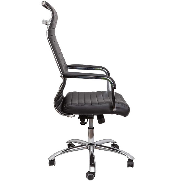 Офисное кресло AksHome Grid чёрный, экокожа 69794 Фото № 3