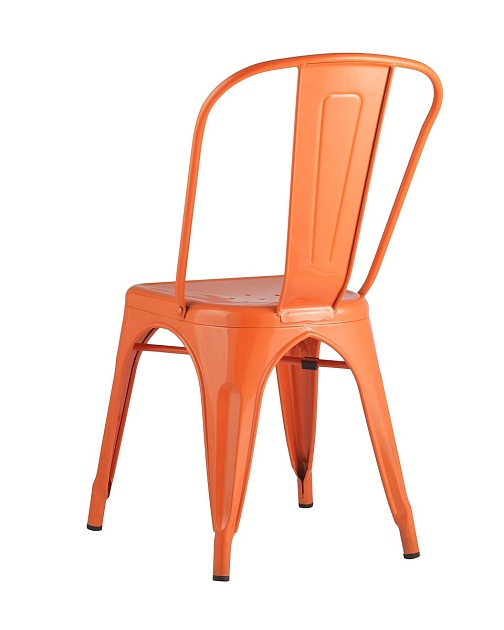 Барный стул Tolix оранжевый глянцевый YD-H440B LG-05 Фото № 4