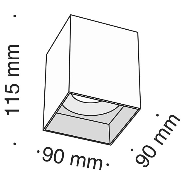 Потолочный светильник Maytoni Alfa C015CL-01W Фото № 2