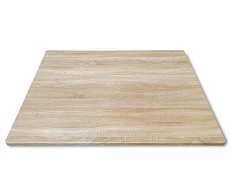 Кухонный стол Sheffilton SHT-TU34-P/80/80 МДФ черный муар/дуб сонома светлый 8630026201 2