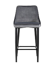 Полубарный стул Stool Group Коби велюр серый AV 434-H15/75-08(PP) 1