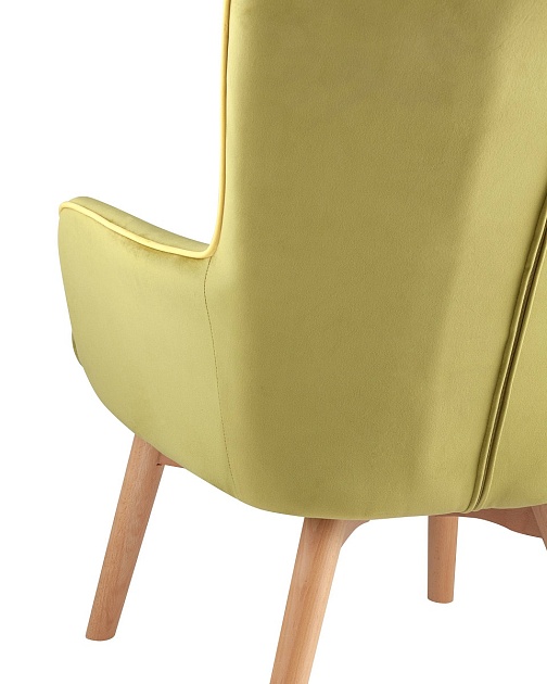 Кресло Stool Group Манго вельвет оливковый MANCO HLR-25 Фото № 6
