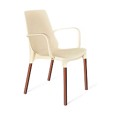 Офисный стул Sheffilton SHT-S76/S424 бежевый/медный металлик 3029797702