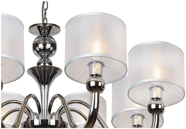 Подвесная люстра iLamp Spring RM1690/8CR изображение 2 Подвесная люстра iLamp Spring RM1690/8CR Фото № 2