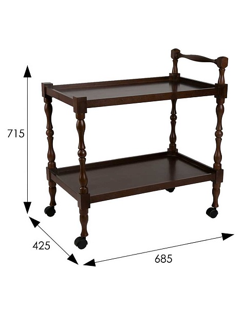 Сервировочный стол Мебелик Бридж 002096 изображение 3 Сервировочный стол Мебелик Бридж 002096 Фото № 3