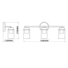 Бра Escada Dinasty 2118/3A 1
