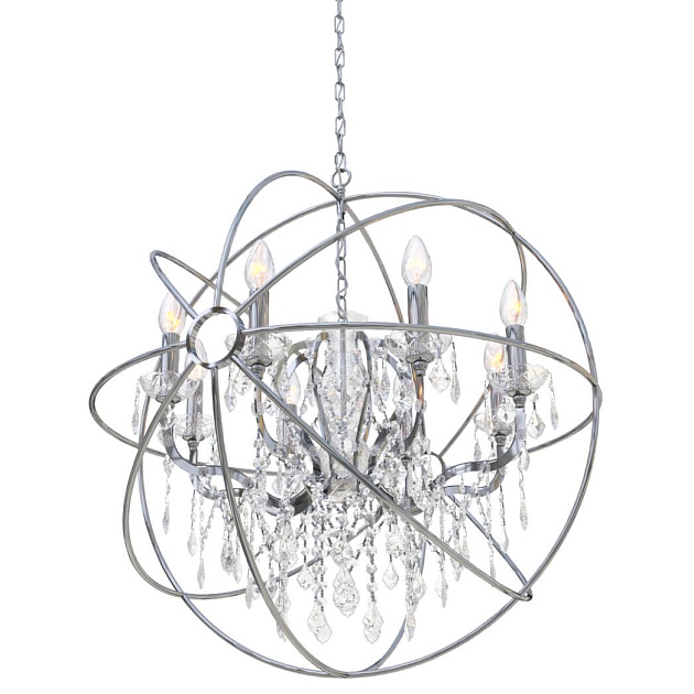 Подвесная люстра Loft IT Foucaults Orb Crystal 1896/8 изображение 3 Подвесная люстра Loft IT Foucaults Orb Crystal 1896/8 Фото № 3