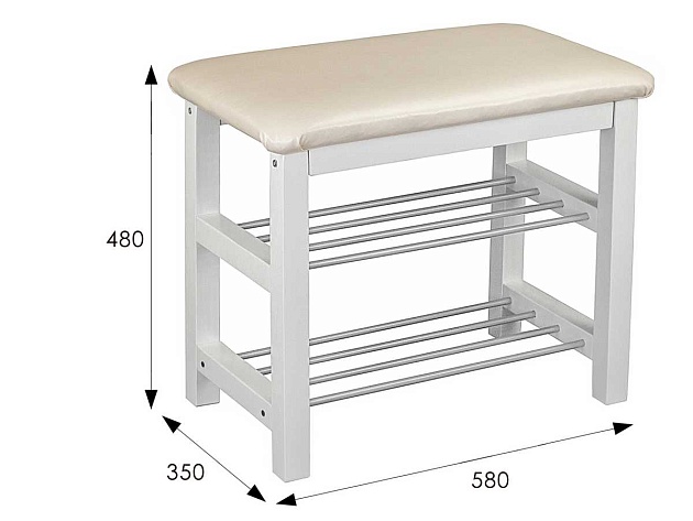 Обувница Мебелик Спея 006249 изображение 4 Обувница Мебелик Спея 006249 Фото № 4
