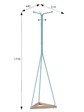 Напольная вешалка Мебелик Галант 213 007159 2
