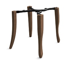 Офисный стул Sheffilton SHT-ST34/S122 платиново-серый/темный орех/черный муар 7237453401 4