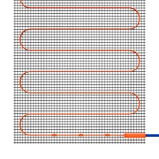 Нагревательный мат Voltum 200 Вт/м 10 м 5 м2 VLT01-200-5.0 3