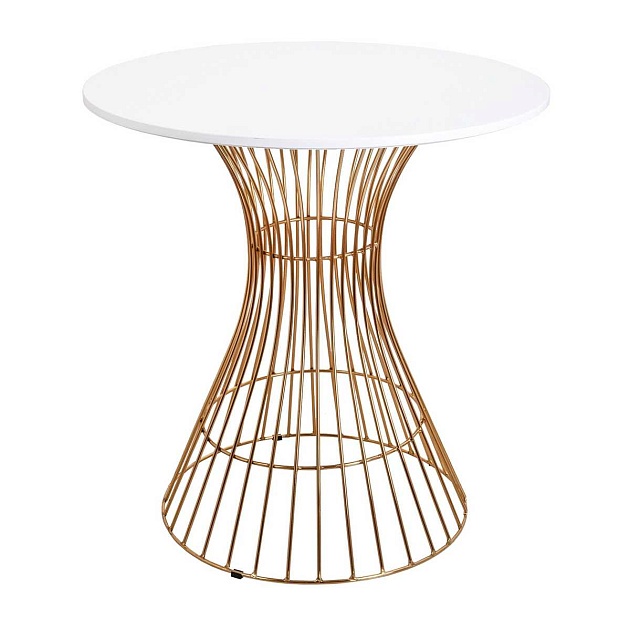 Журнальный стол AksHome Valse белый, мдф 66907 Фото № 1