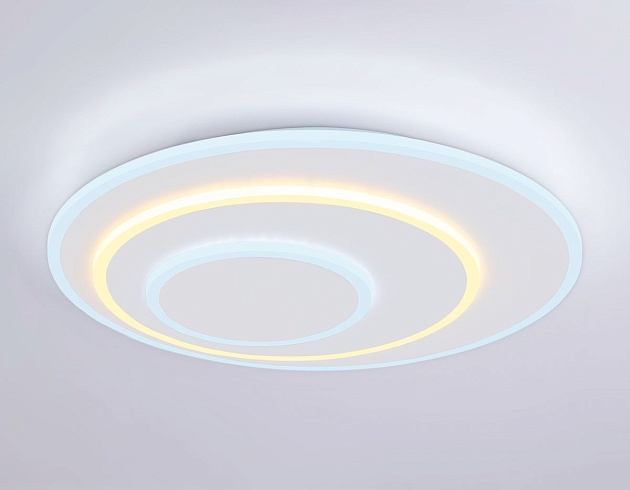 Потолочный светодиодный светильник Ambrella light Acrylica Disk FA7707 Фото № 6