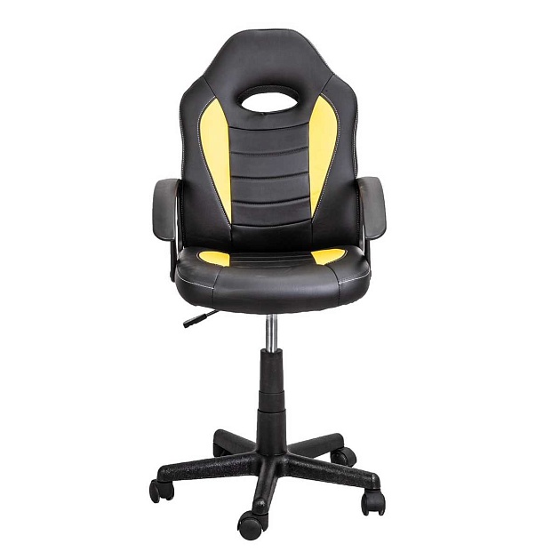 Игровое кресло AksHome Race желтый, экокожа 71700 Фото № 3