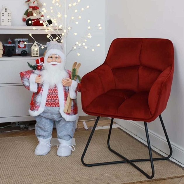 Кресло AksHome Florida бордовый, велюр 81449 изображение 10 Кресло AksHome Florida бордовый, велюр 81449 Фото № 10