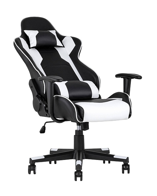 Игровое кресло TopChairs Diablo белое SA-R-4 white Фото № 6