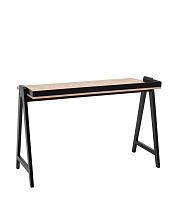 Письменный стол Stool Group Pyramid 118*53 светлое дерево/черный УТ000036012 4