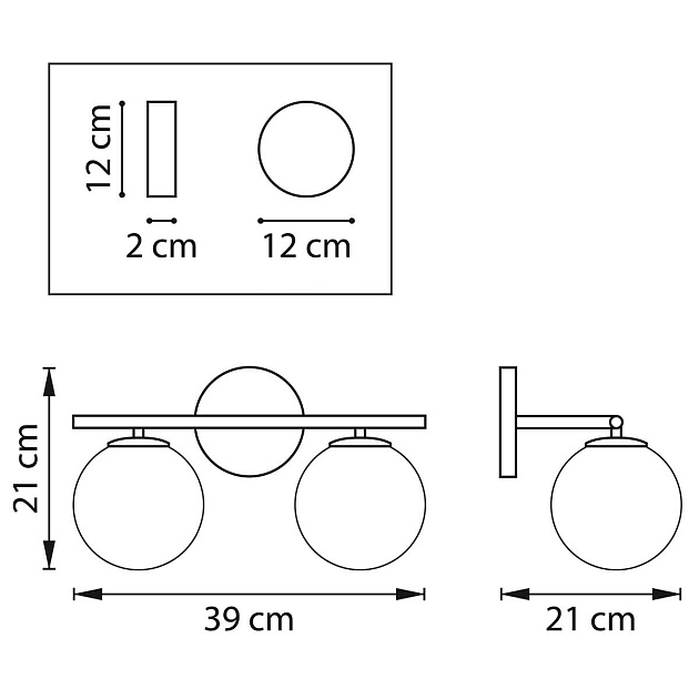 Бра Lightstar Croco 815523 изображение 2 Бра Lightstar Croco 815523 Фото № 2