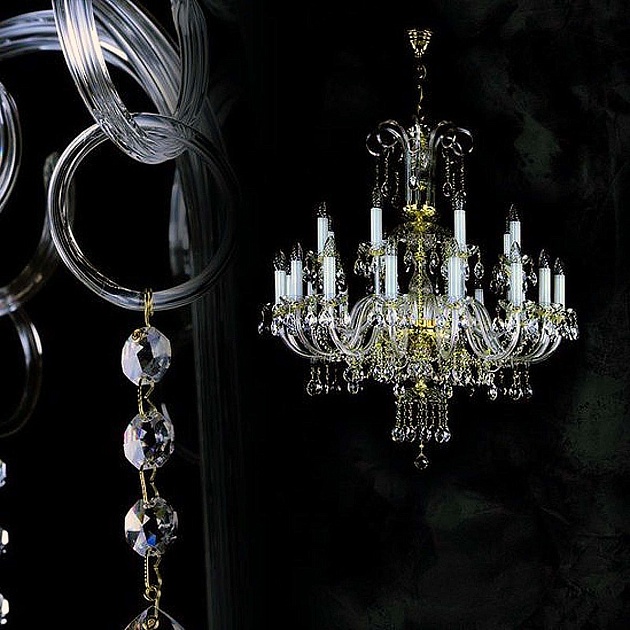 Подвесная люстра Artglass Roma XXIV. CE Фото № 4