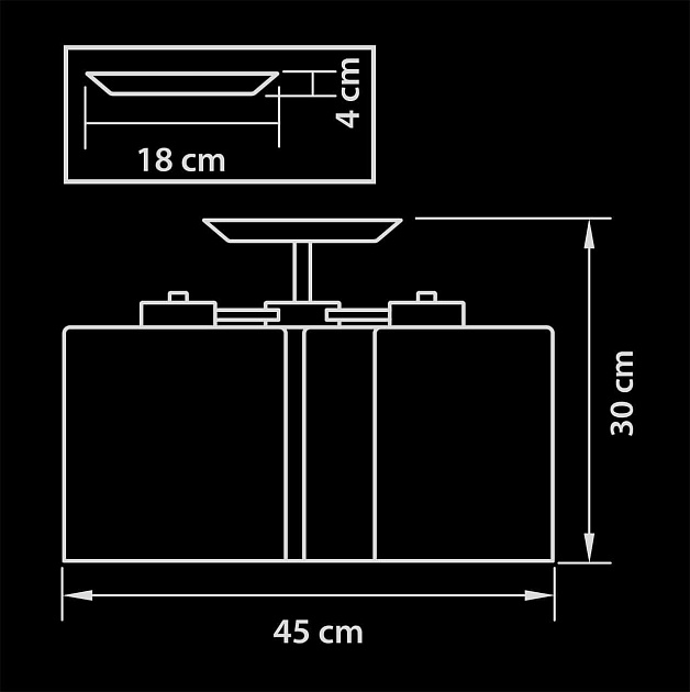 Потолочная люстра Lightstar Nubi 802030 Фото № 5