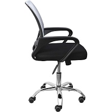 Офисное кресло AksHome Ricci серый, сетка 80014 4