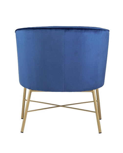 Кресло Stool Group Шале велюр синий FALETTE BLUE изображение 4 Кресло Stool Group Шале велюр синий FALETTE BLUE Фото № 4