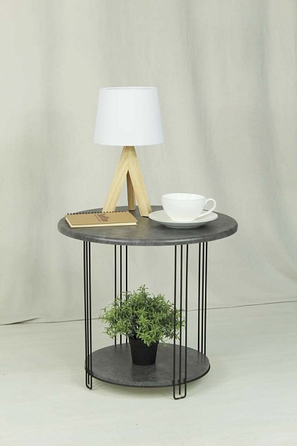 Кофейный стол Sheffilton SHT-CT32 черный муар/мокрый асфальт 9066615101 Фото № 4