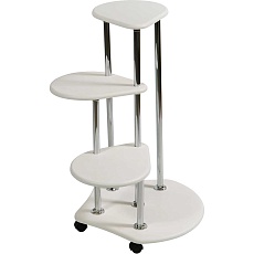 Подставка для цветов Калифорния Троечка белый 5695716609