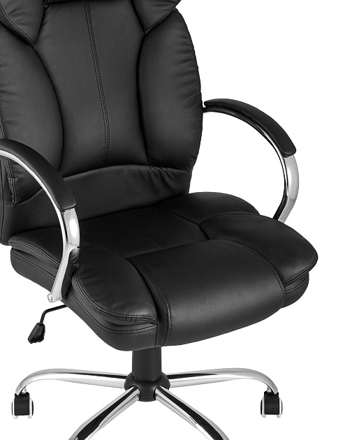 Кресло руководителя TopChairs Ultra черное D-423 black Фото № 6