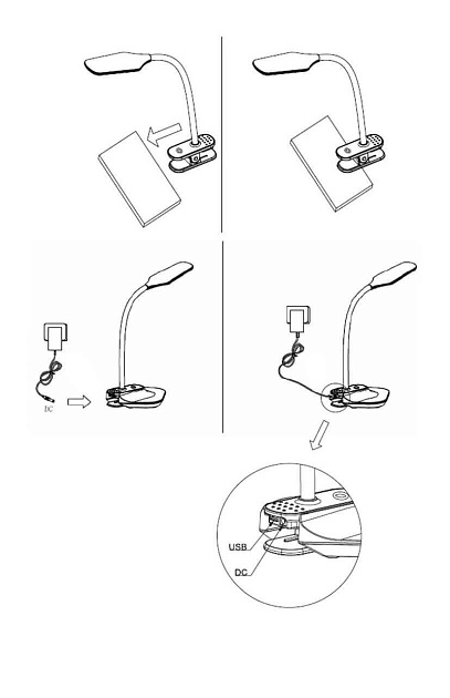 Настольная лампа Lucide Aiden 18672/05/36 Фото № 3