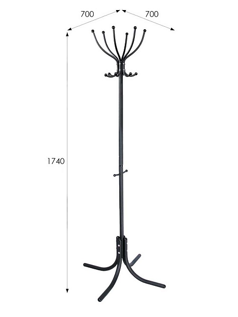 Напольная вешалка Мебелик М 6 000837 Фото № 3