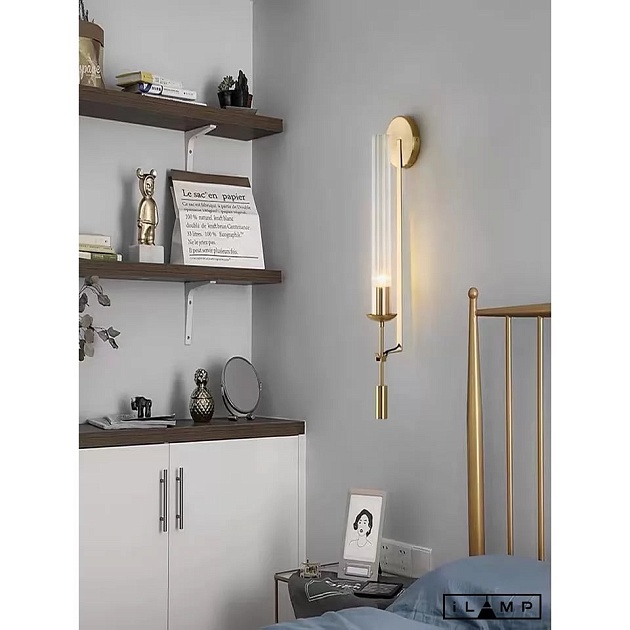 Бра iLamp Thor 88043W BR Фото № 4