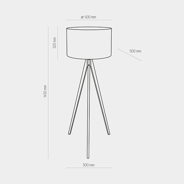Торшер TK Lighting 5039 Treviso изображение 2 Торшер TK Lighting 5039 Treviso Фото № 2
