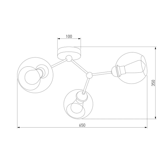 Потолочная люстра TK Lighting 1935 Fairy изображение 2 Потолочная люстра TK Lighting 1935 Fairy Фото № 2
